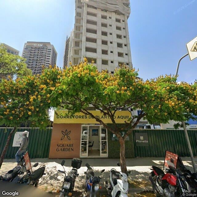 Imagem estática do "Street View" da localização