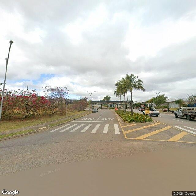 Imagem estática do "Street View" da localização