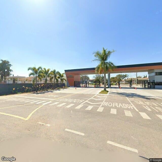 Imagem estática do "Street View" da localização