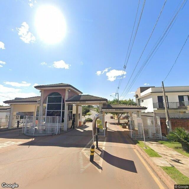 Imagem estática do "Street View" da localização