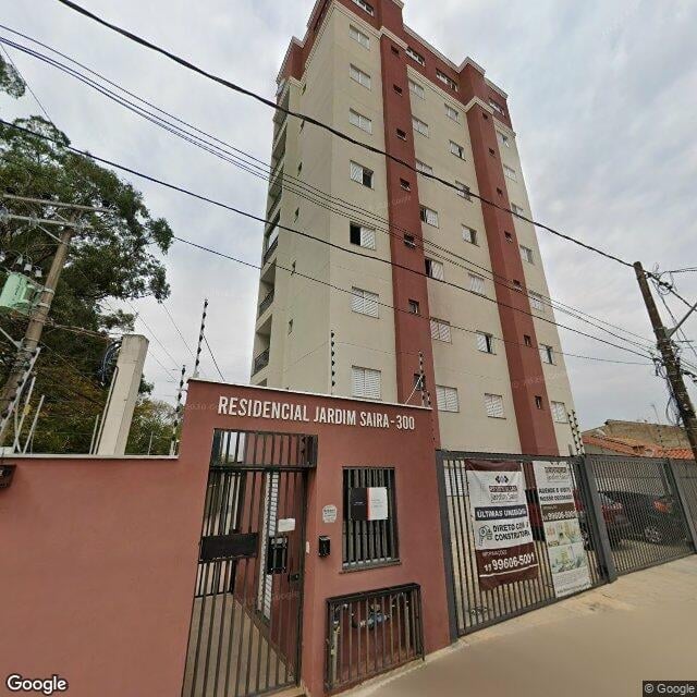 Imagem estática do "Street View" da localização