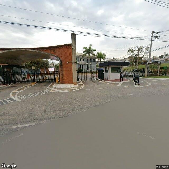 Imagem estática do "Street View" da localização