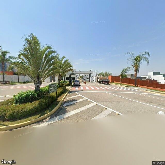 Imagem estática do "Street View" da localização