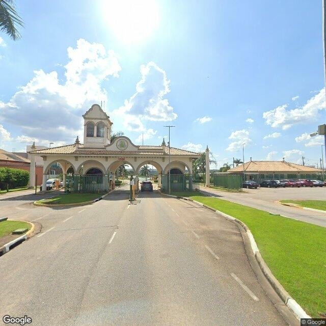 Imagem estática do "Street View" da localização