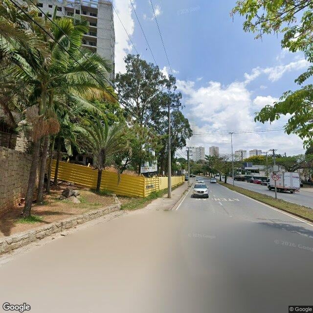 Imagem estática do "Street View" da localização