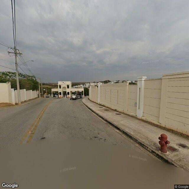 Imagem estática do "Street View" da localização