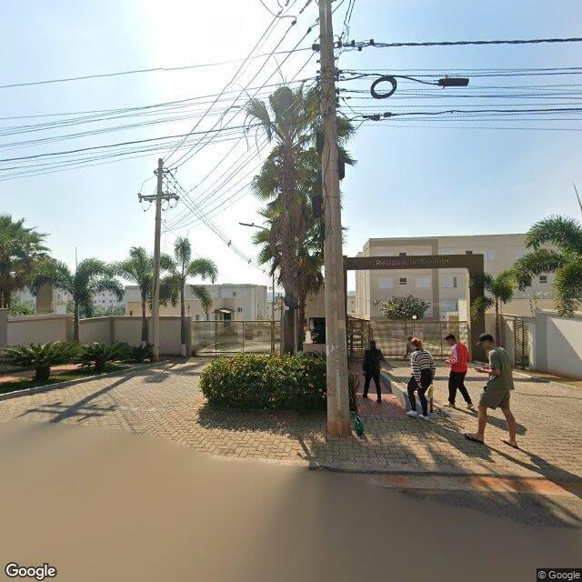 Imagem estática do "Street View" da localização