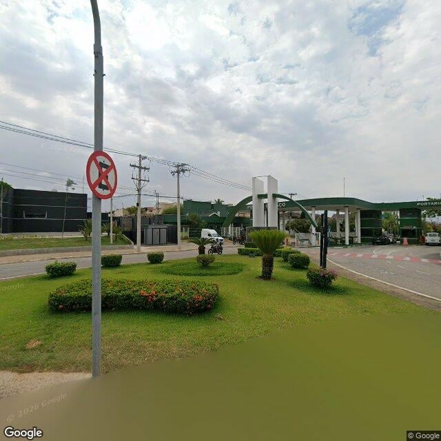 Imagem estática do "Street View" da localização