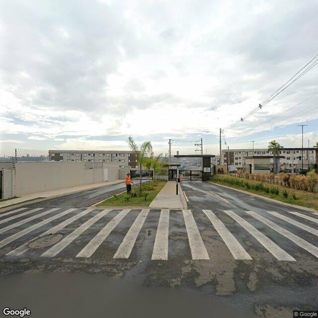 Imagem estática do "Street View" da localização