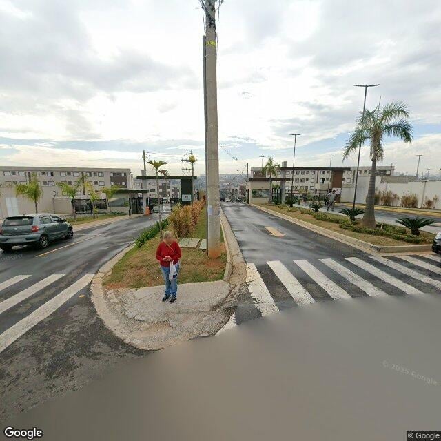 Imagem estática do "Street View" da localização
