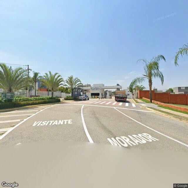 Imagem estática do "Street View" da localização
