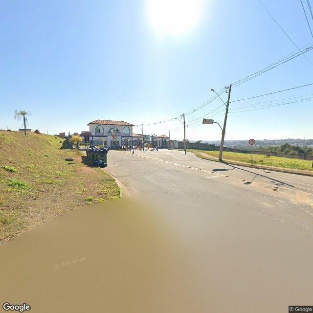 Imagem estática do "Street View" da localização