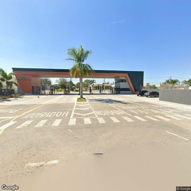 Imagem estática do "Street View" da localização