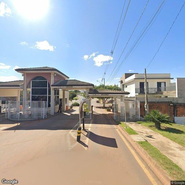 Imagem estática do "Street View" da localização