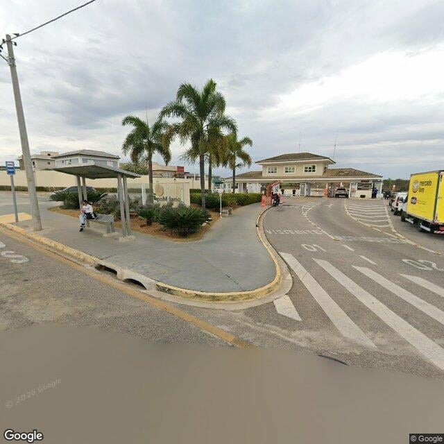 Imagem estática do "Street View" da localização