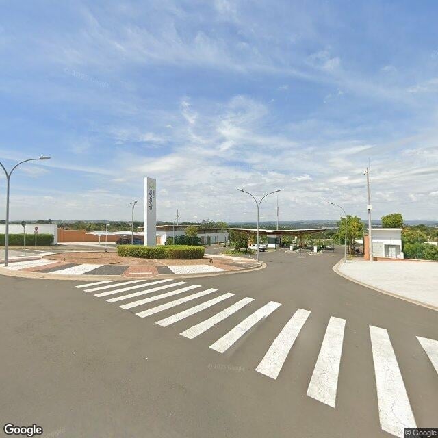 Imagem estática do "Street View" da localização