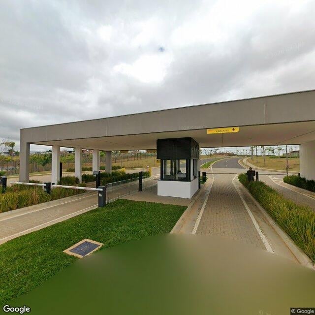 Imagem estática do "Street View" da localização