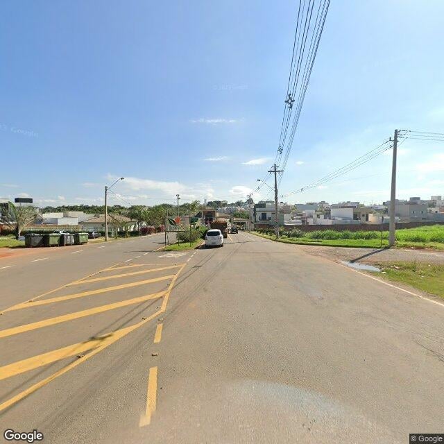 Imagem estática do "Street View" da localização