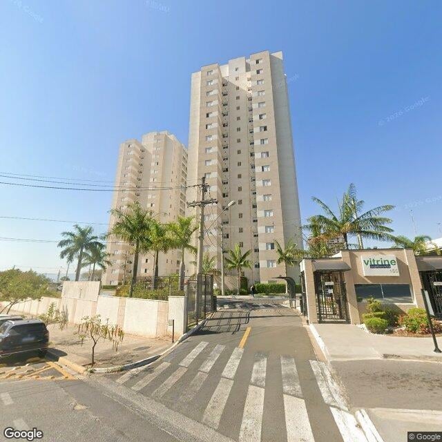 Imagem estática do "Street View" da localização