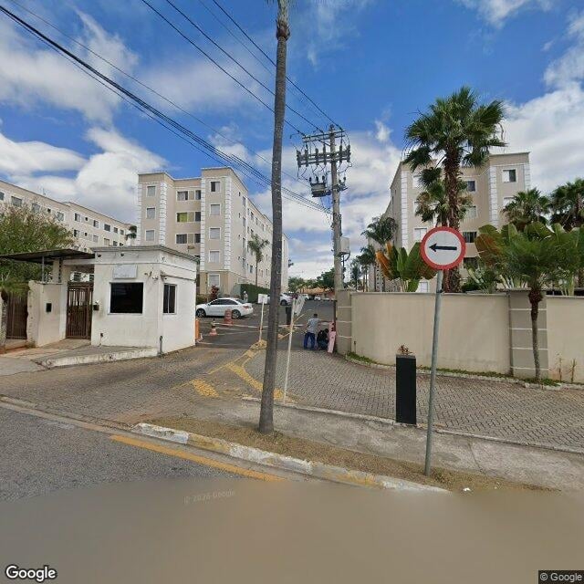 Imagem estática do "Street View" da localização