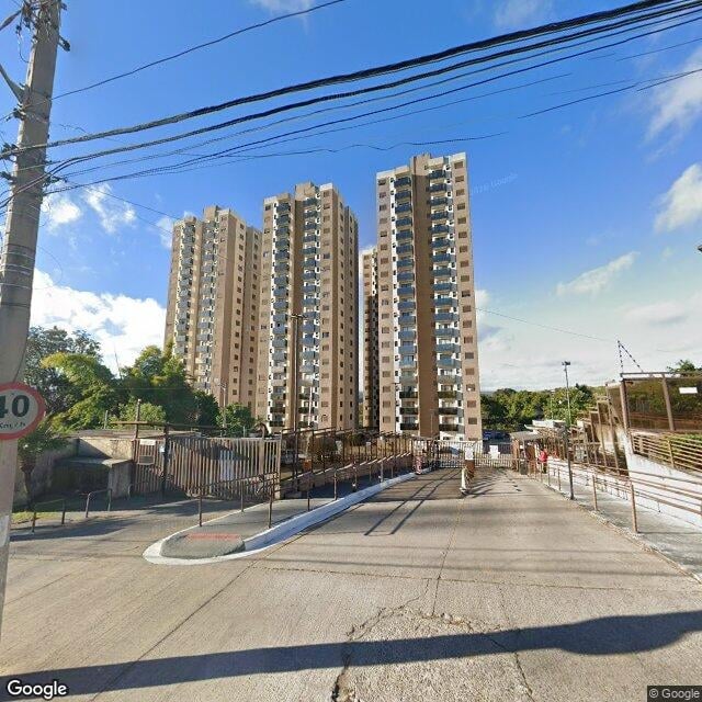Imagem estática do "Street View" da localização