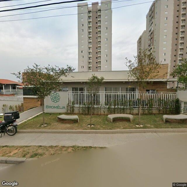 Imagem estática do "Street View" da localização