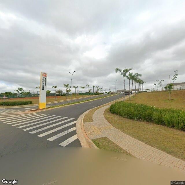 Imagem estática do "Street View" da localização
