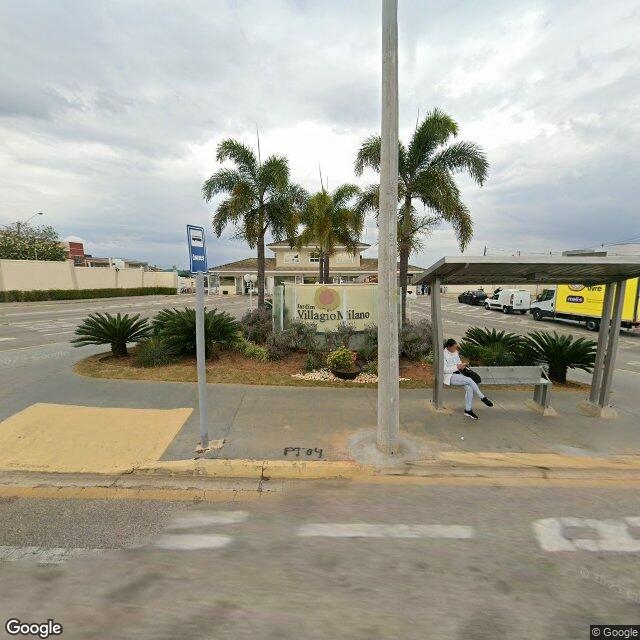 Imagem estática do "Street View" da localização