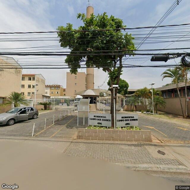 Imagem estática do "Street View" da localização