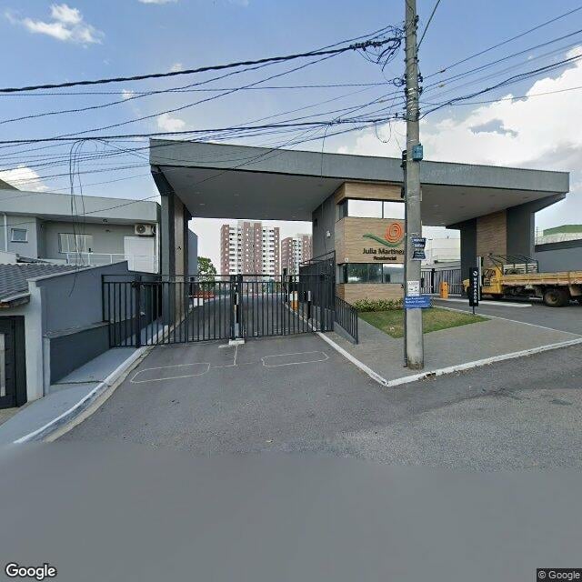 Imagem estática do "Street View" da localização