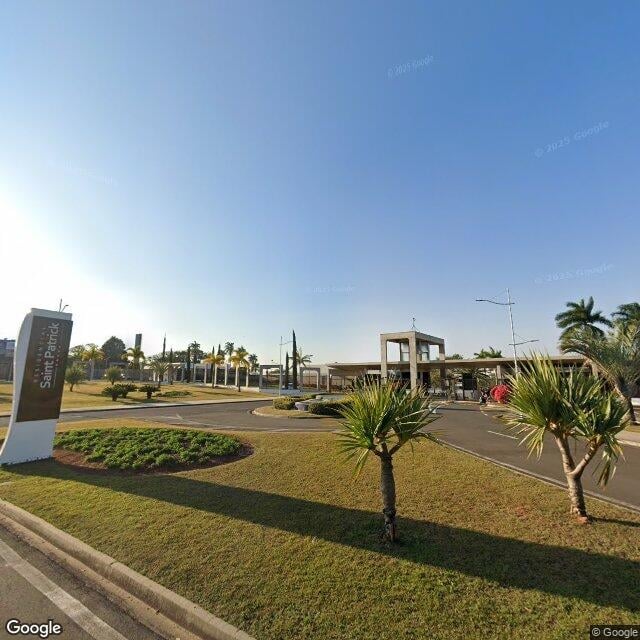 Imagem estática do "Street View" da localização