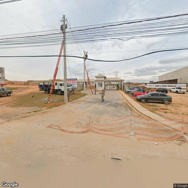 Imagem estática do "Street View" da localização