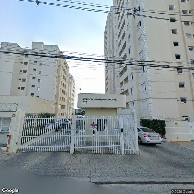 Imagem estática do "Street View" da localização