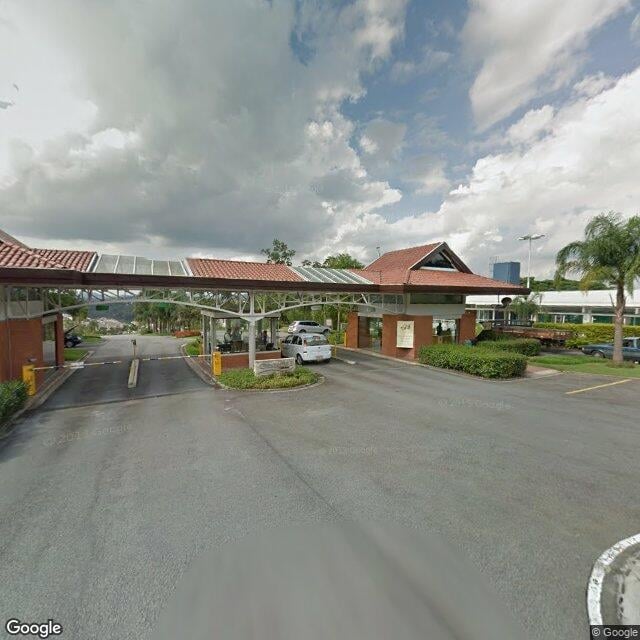 Imagem estática do "Street View" da localização