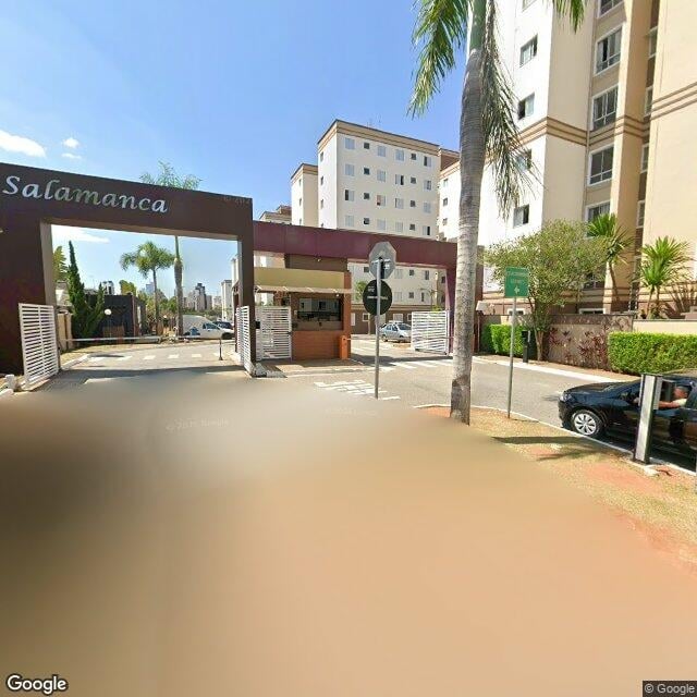 Imagem estática do "Street View" da localização