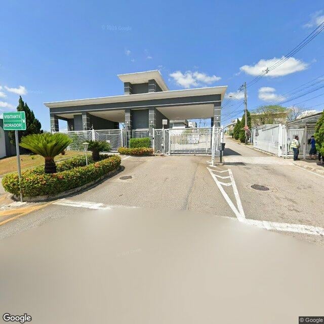 Imagem estática do "Street View" da localização