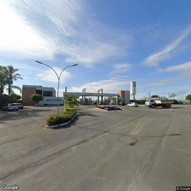 Imagem estática do "Street View" da localização