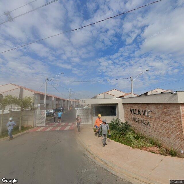 Imagem estática do "Street View" da localização