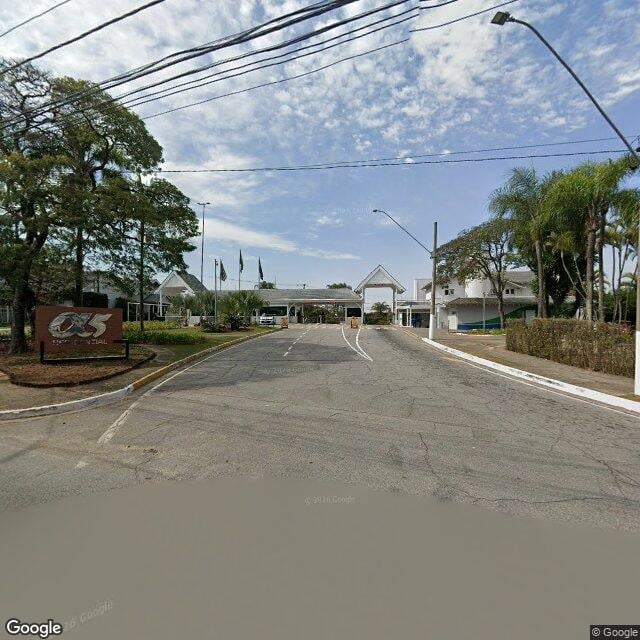 Imagem estática do "Street View" da localização