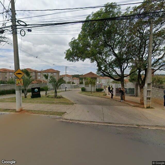 Imagem estática do "Street View" da localização