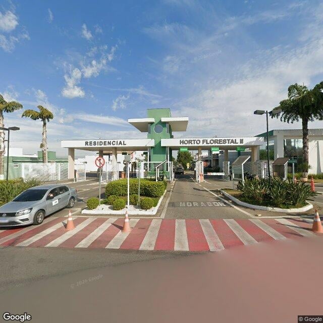 Imagem estática do "Street View" da localização
