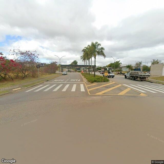 Imagem estática do "Street View" da localização