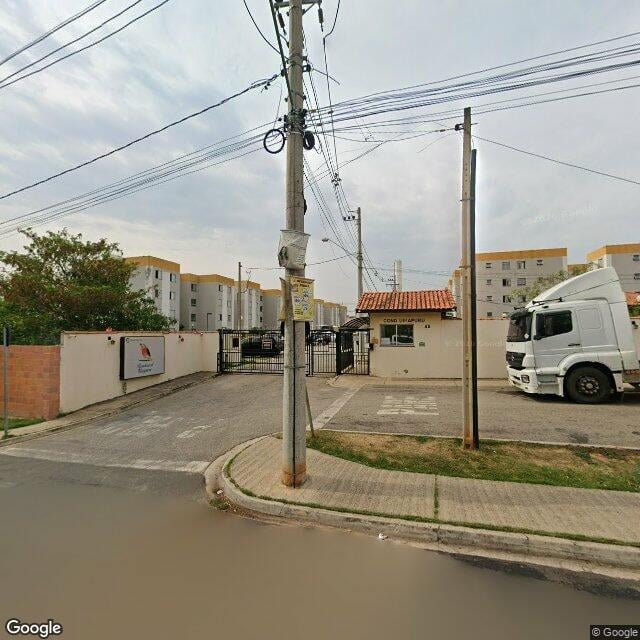 Imagem estática do "Street View" da localização