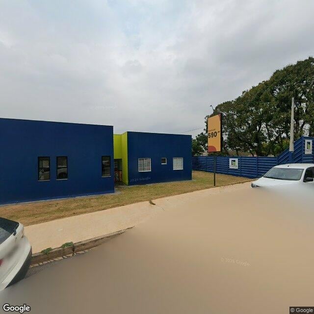 Imagem estática do "Street View" da localização