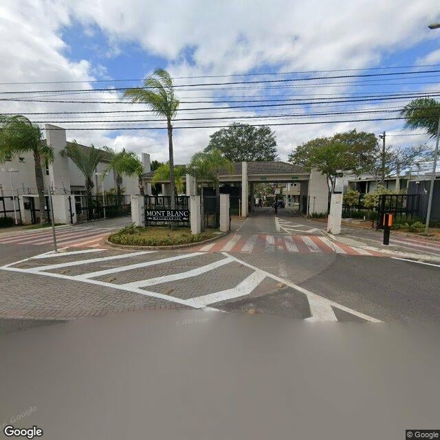 Imagem estática do "Street View" da localização