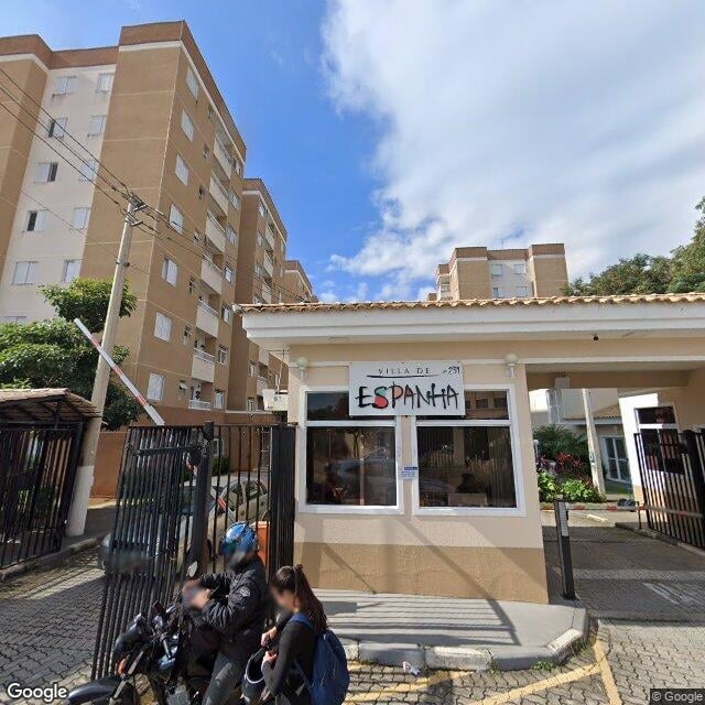 Imagem estática do "Street View" da localização