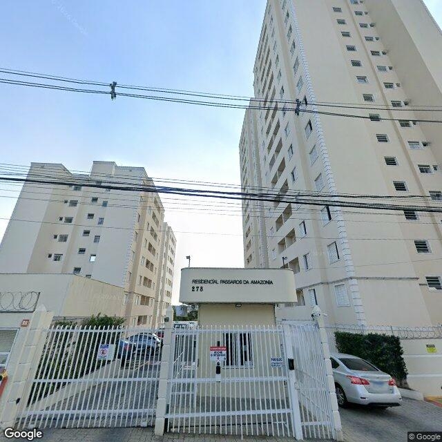 Imagem estática do "Street View" da localização