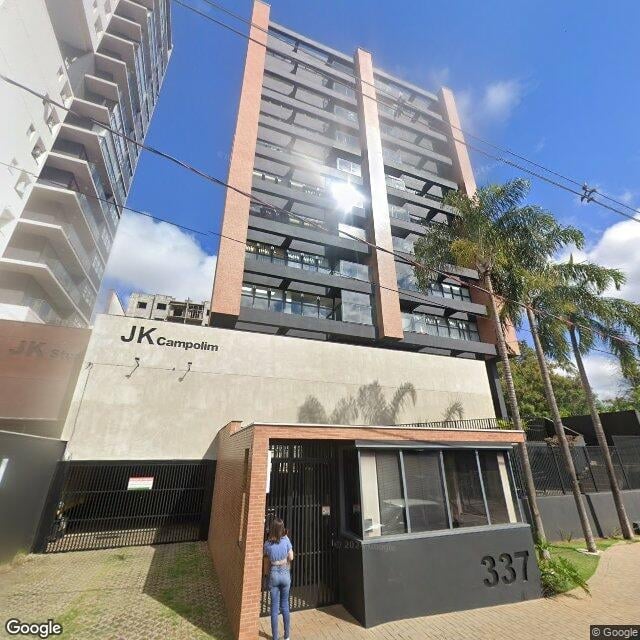 Imagem estática do "Street View" da localização