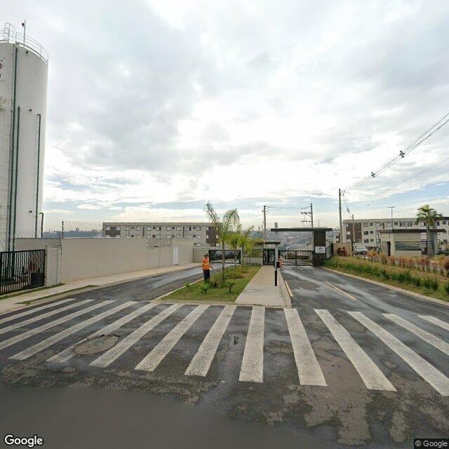 Imagem estática do "Street View" da localização