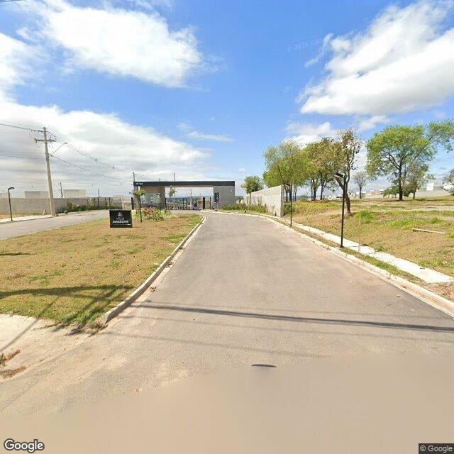 Imagem estática do "Street View" da localização